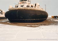 AP1-88 hovercraft with the Scandinavian company SAS -  (credit: The <a href='http://www.hovercraft-museum.org/' target='_blank'>Hovercraft Museum Trust</a>).